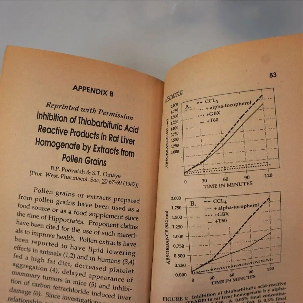 Swedish Flower Pollen Extract Nature's Megafood Paperback 1993